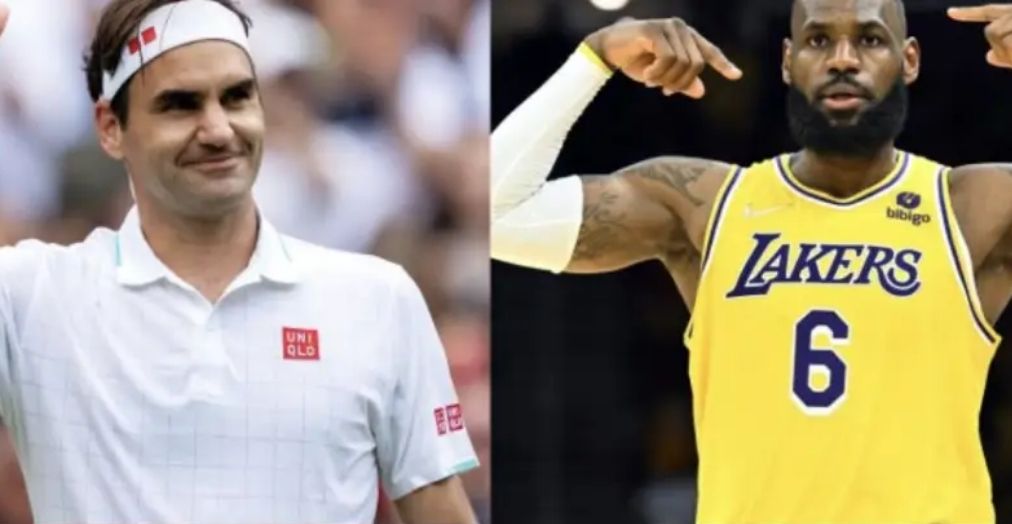 Roger Federer und James LeBron